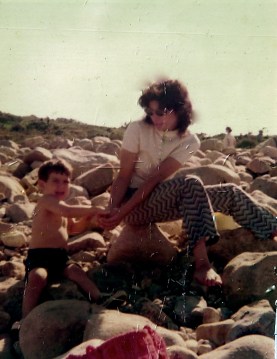 Me and Rich 1972, Montauk Point, LI, NY