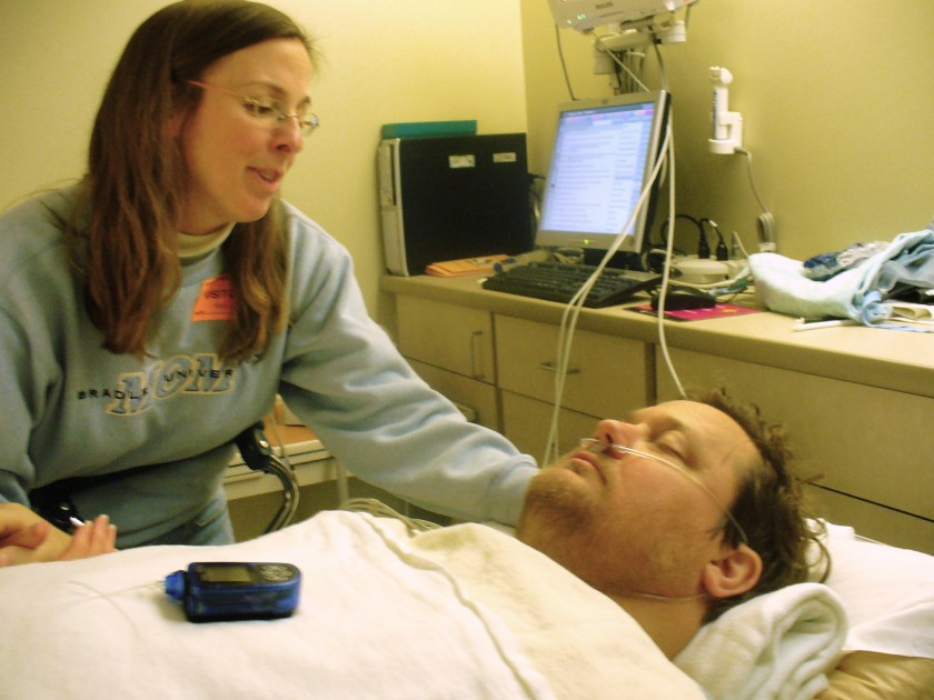 The last photo taken of me & my husband