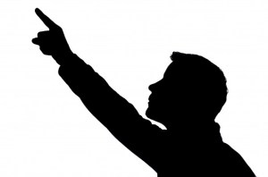 man-pointing-silhouette