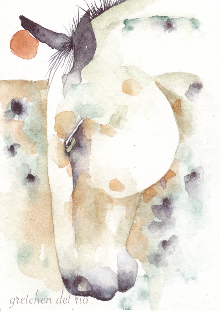 watercolor aceo 8/2014