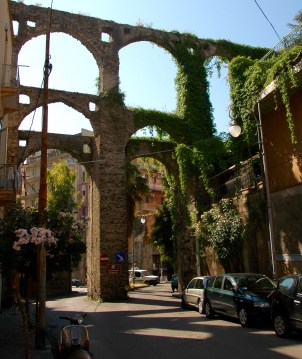 Aqueduct Salerno, Italy