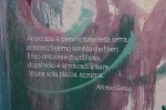 Alfonso Gatto Poem Detail from mural in Salerno