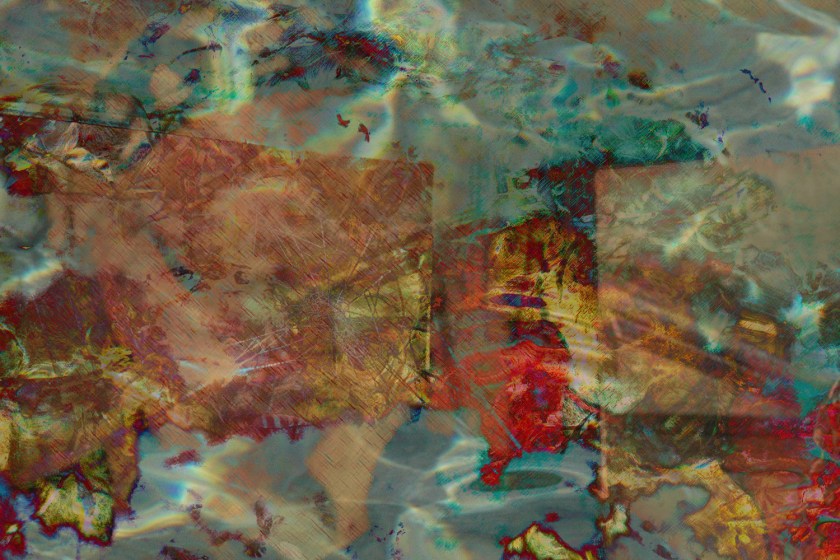 Hero Worship Poetics Digital art from photographs ©2015 Michael Dickel