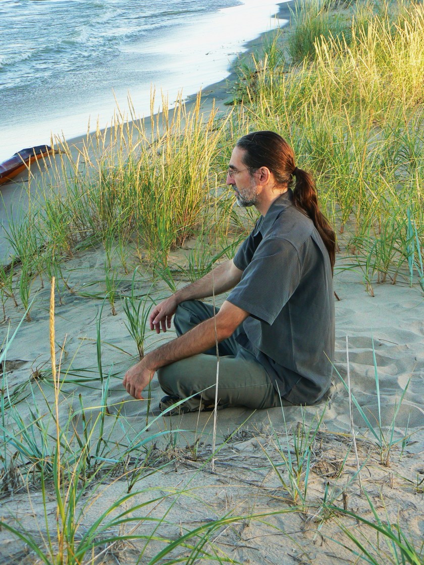 Lake shore meditation