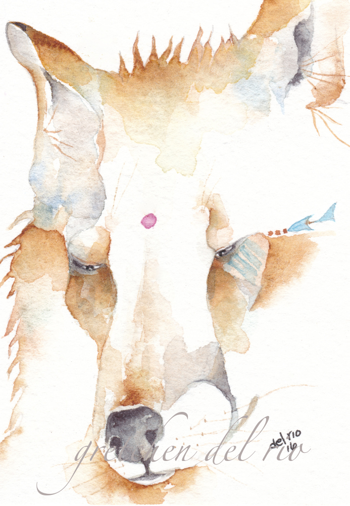original watercolor aceo 9/2016