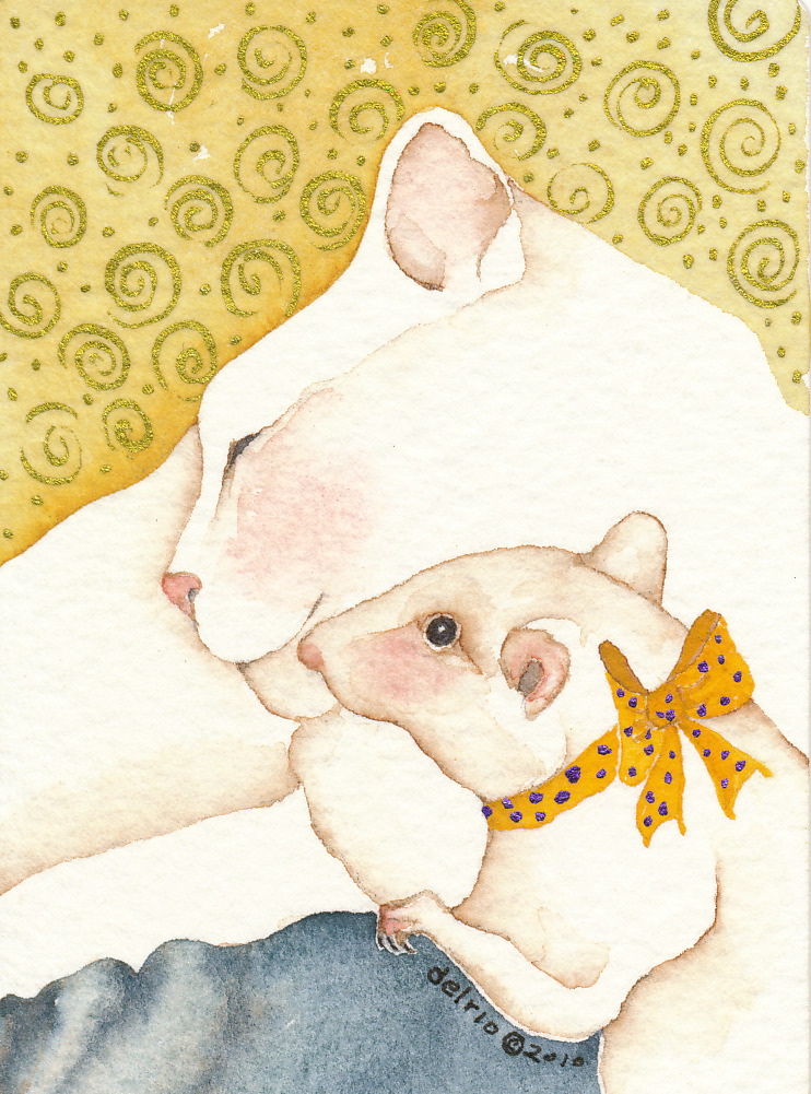 watercolor aceo 2010