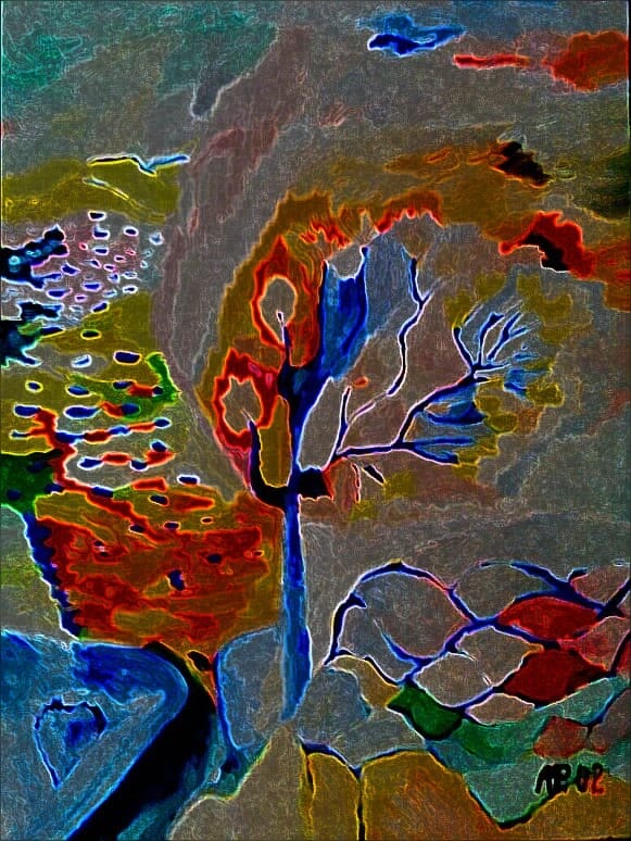 Night and Light - Digital Work - Miroslava Panayotova