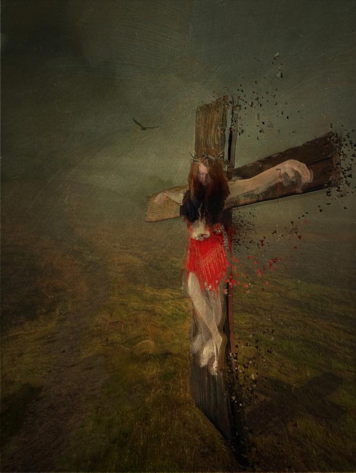 The Female Christ - crucifixion - Peter Wilkin